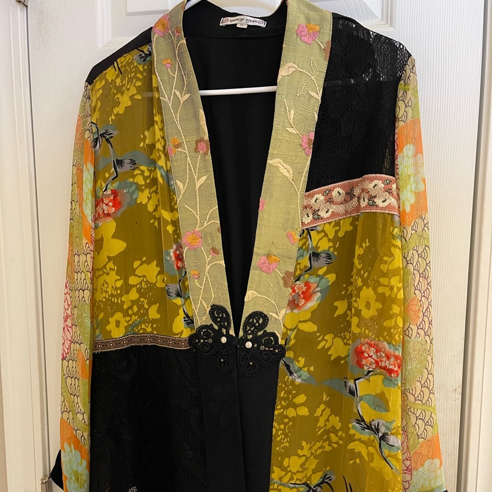 Spencer Alexis sheer jacket